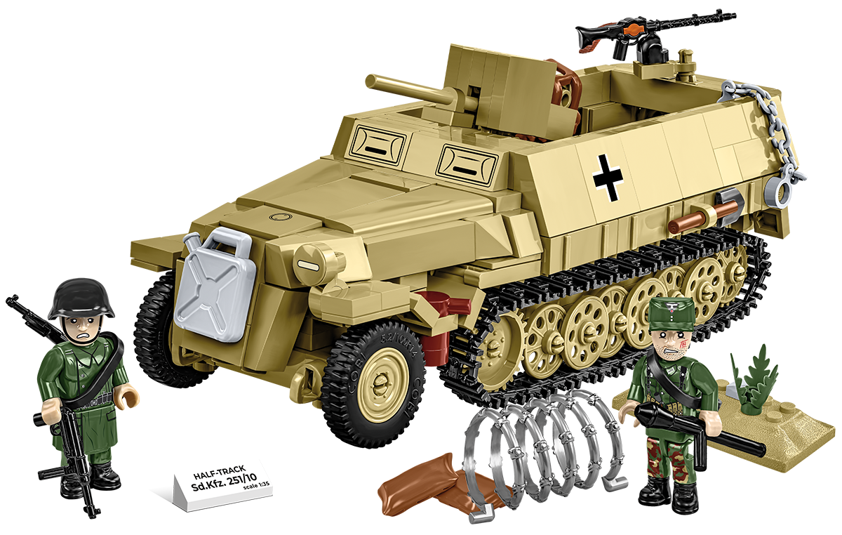 COBI Half-Track Sd.Kfz. 251/10 Set 3130