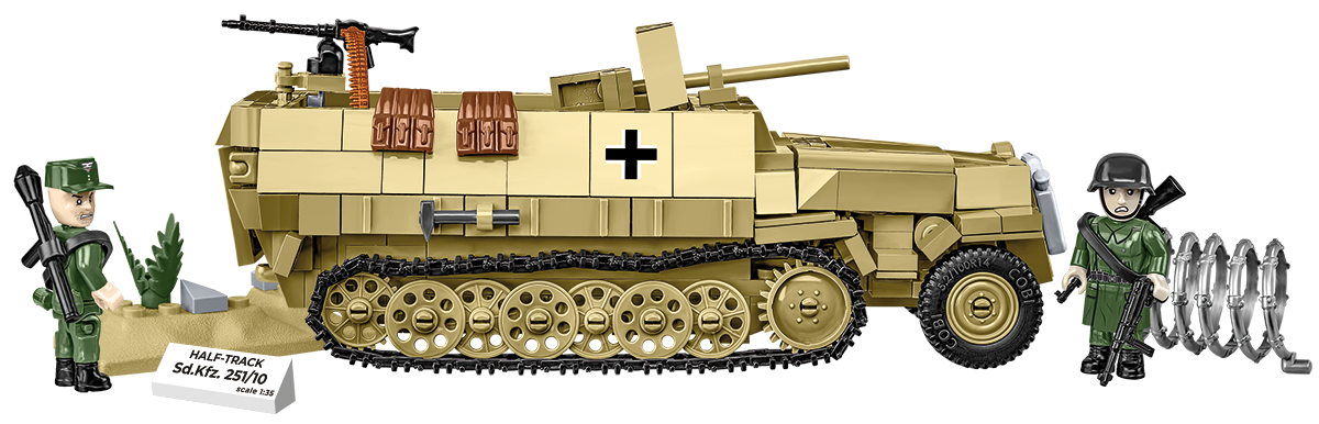 COBI Half-Track Sd.Kfz. 251/10 Set 3130