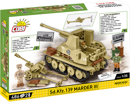 COBI Sd.Kfz.139 Marder III Set 3131