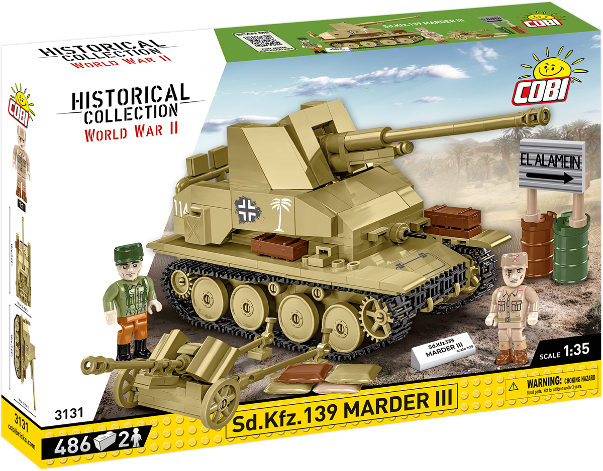COBI Sd.Kfz.139 Marder III Set 3131