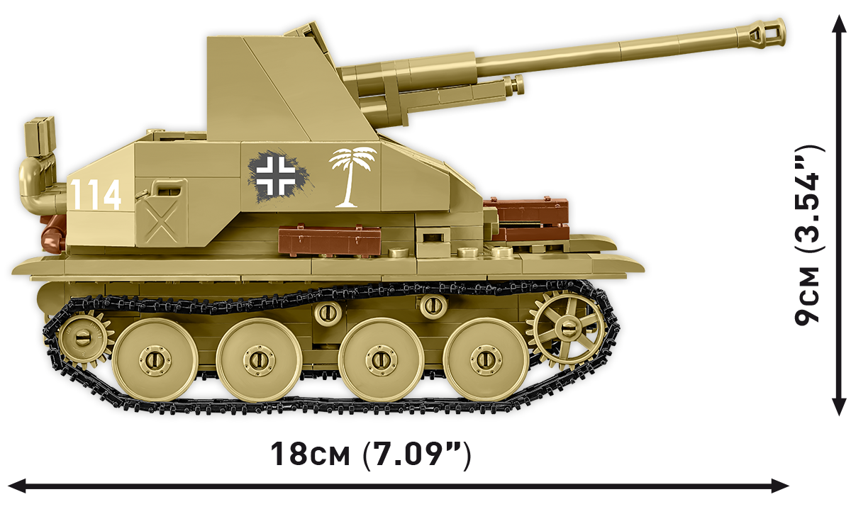 COBI Sd.Kfz.139 Marder III Set 3131