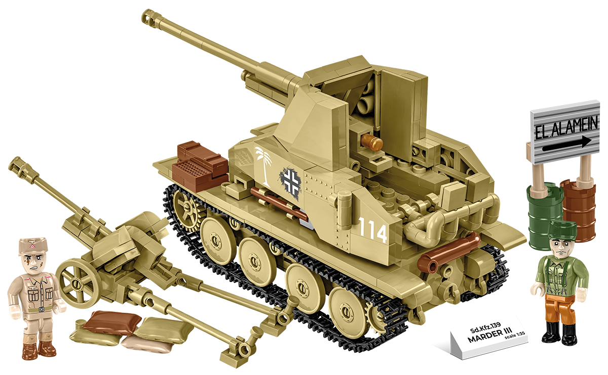 COBI Sd.Kfz.139 Marder III Set 3131 – Not Just Collectibles, LLC