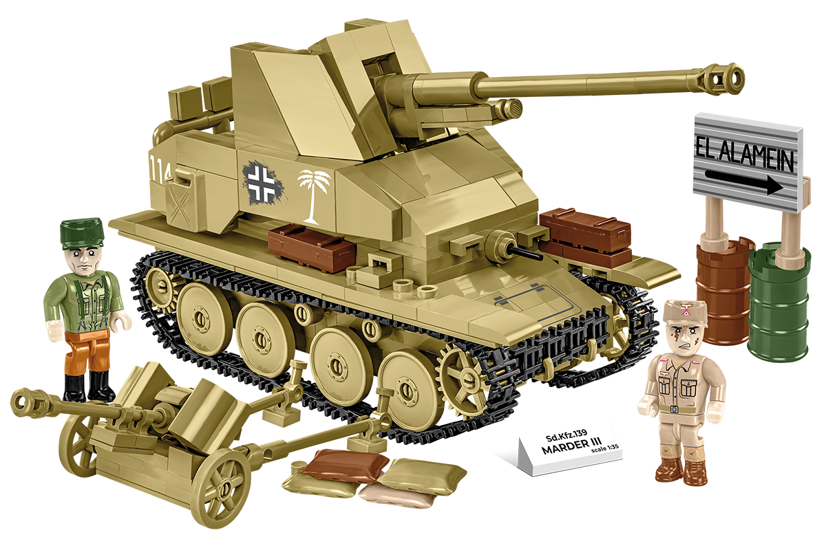 COBI Sd.Kfz.139 Marder III Set 3131