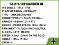 COBI Sd.Kfz.139 Marder III Set 3131
