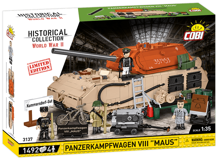 COBI Panzerkampfwagen VIII Maus - Limited Edition Set 3137