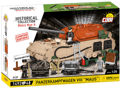 COBI Panzerkampfwagen VIII Maus - Limited Edition Set 3137