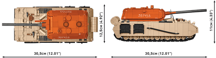 COBI Panzerkampfwagen VIII Maus - Limited Edition Set 3137