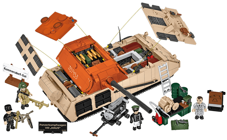 COBI Panzerkampfwagen VIII Maus - Limited Edition Set 3137