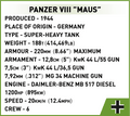 COBI Panzerkampfwagen VIII Maus - Limited Edition Set 3137