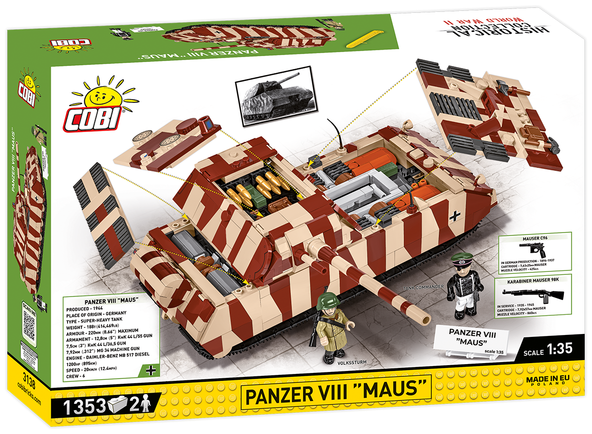 COBI Panzer VIII Maus Set 3138