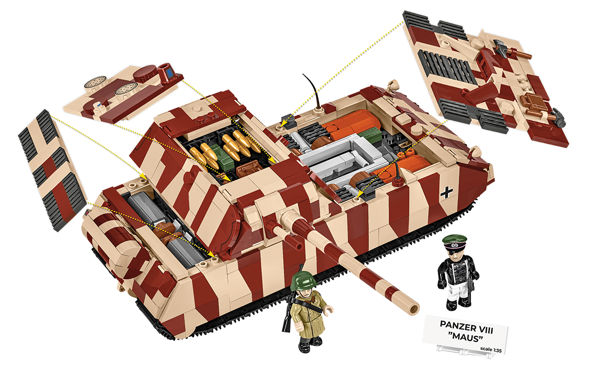 COBI Panzer VIII Maus Set 3138