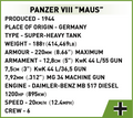 COBI Panzer VIII Maus Set 3138