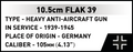 COBI 10,5 cm Flak 39 Set 3142