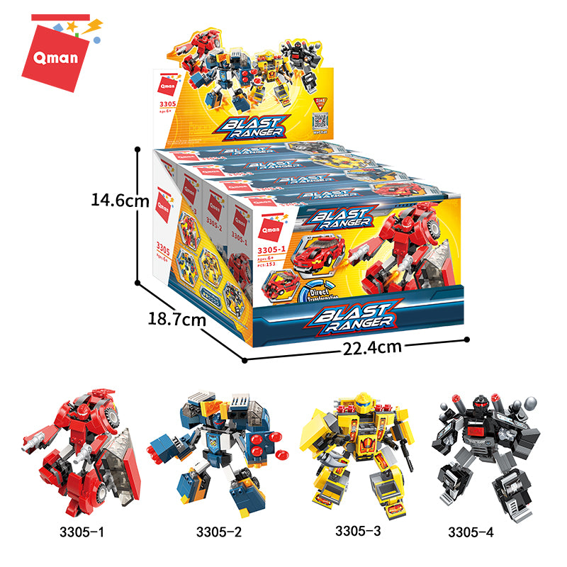 QMan Blast Ranger PDQ #3305 – Not Just Collectibles, LLC