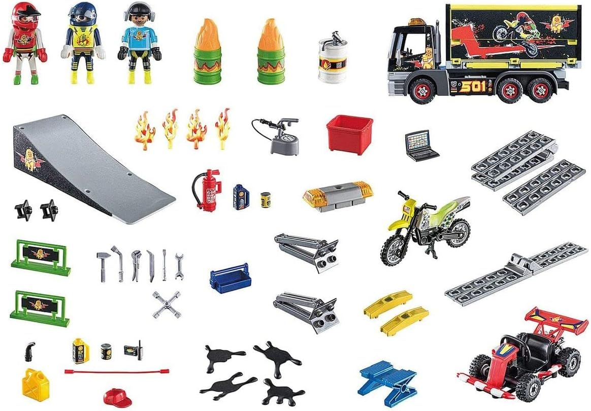 Playmobil 70544 – Jumbo Advent Calendar: Stunt Show
