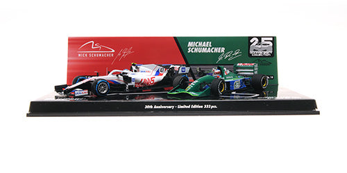 Minichamps 1:43 Schumacher Belgian GP 1991 & 2021 2-Car Set #512213247