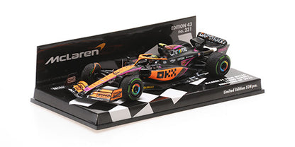 Minichamps 1:43 McLaren MCL36 - Lando Norris Singapore GP 2022 #537226004