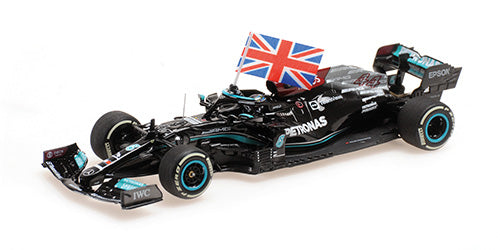 Minichamps 1:43 Mercedes-AMG Petronas Formula One Team W12 E Performance - Hamilton, Winner British GP 2021