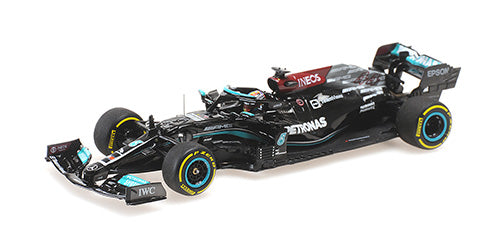 Minichamps 1:43 Mercedes-AMG Petronas Formula One Team W12 E Performance - Hamilton, Winner Qatar GP 2021