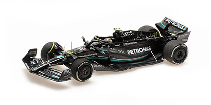 Minichamps 1:43 Mercedes-AMG F1 W14 - Lewis Hamilton Bahrain GP 2023 #417230144