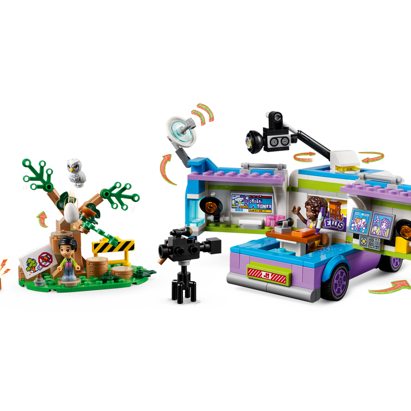 LEGO Friends Newsroom Van Set 41749