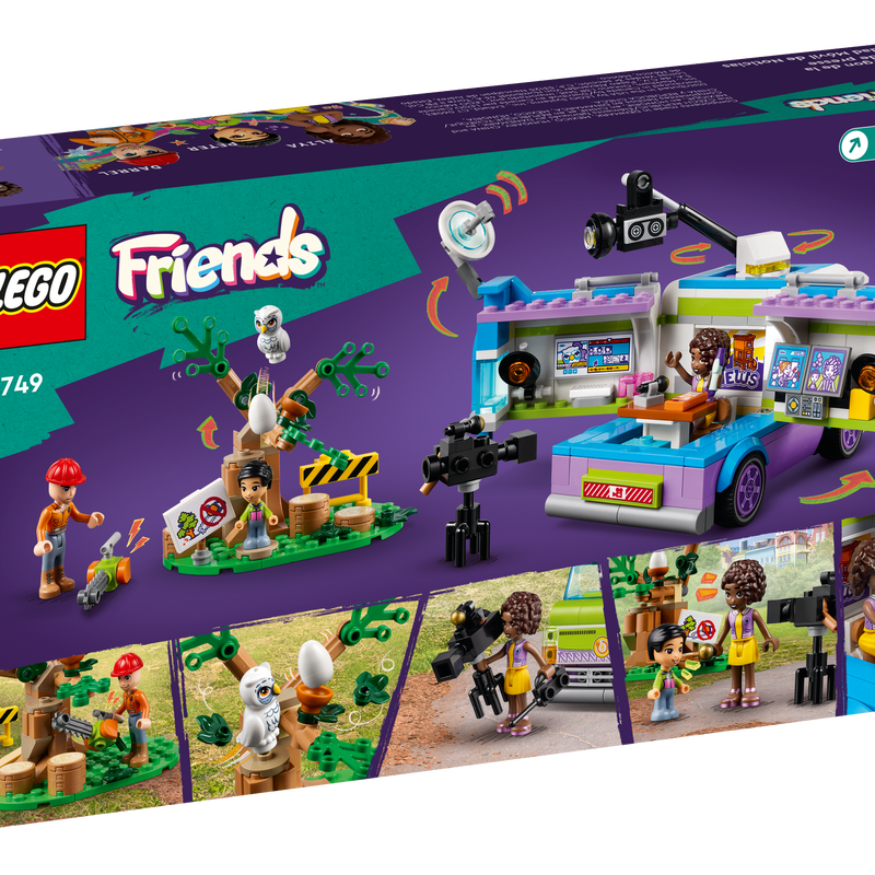 LEGO Friends Newsroom Van Set 41749