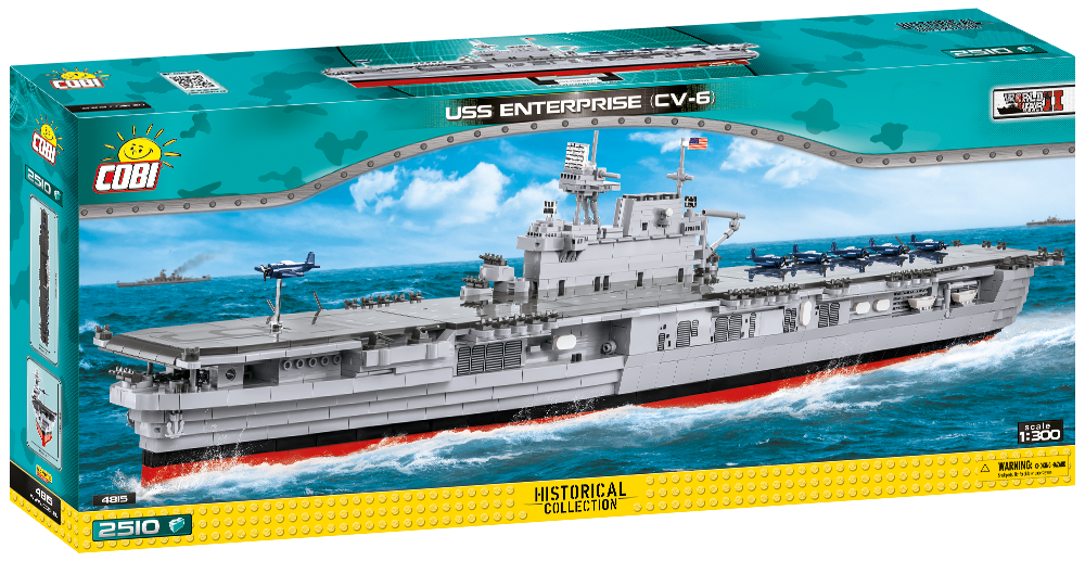 COBI USS Enterprise (CV-6) #4815