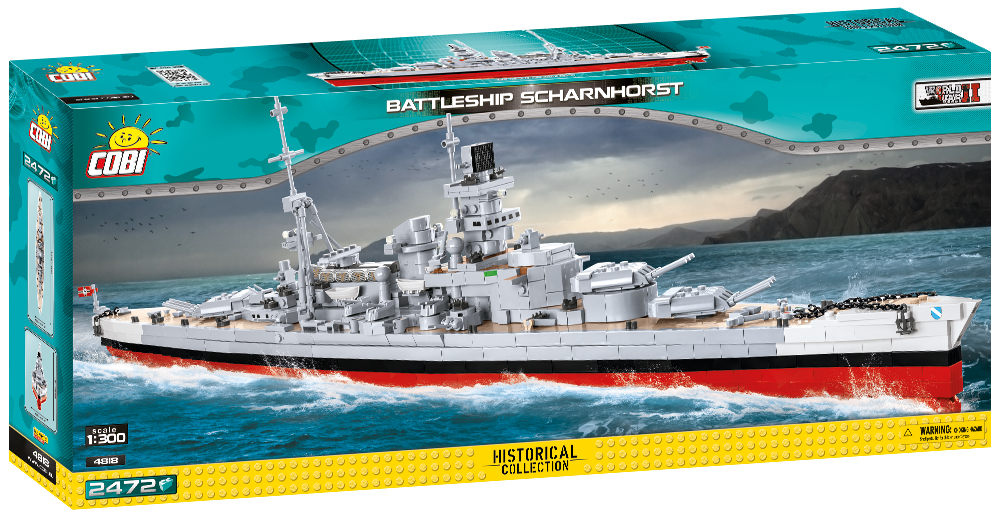 COBI Battleship Scharnhorst #4818