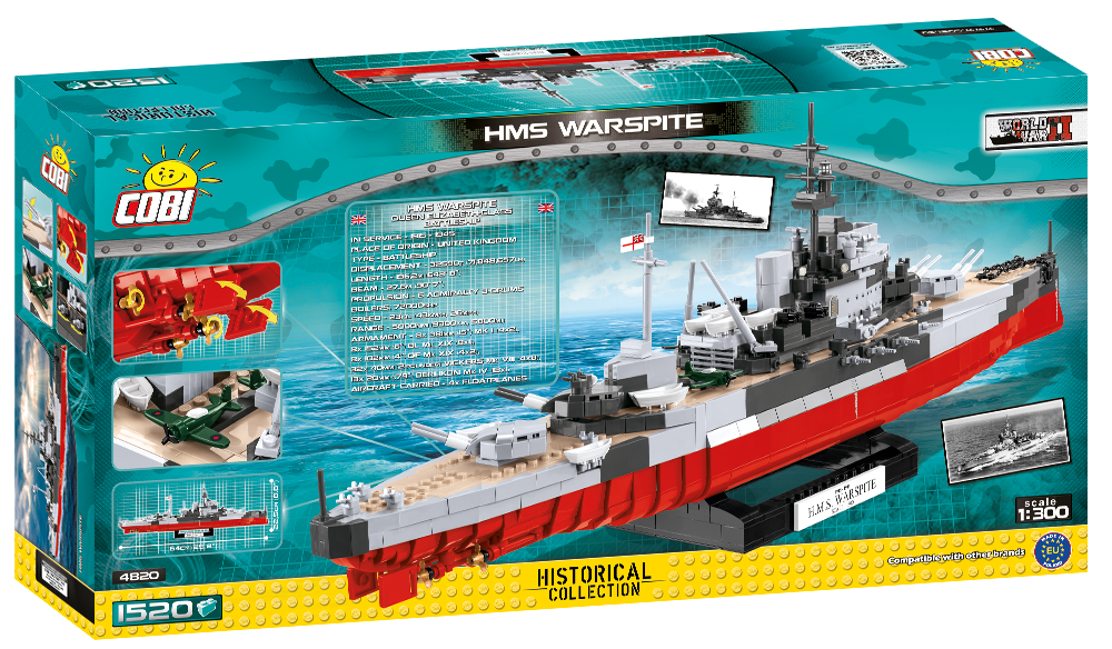 COBI HMS Warspite #4820