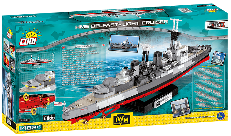 COBI HMS Belfast #4821