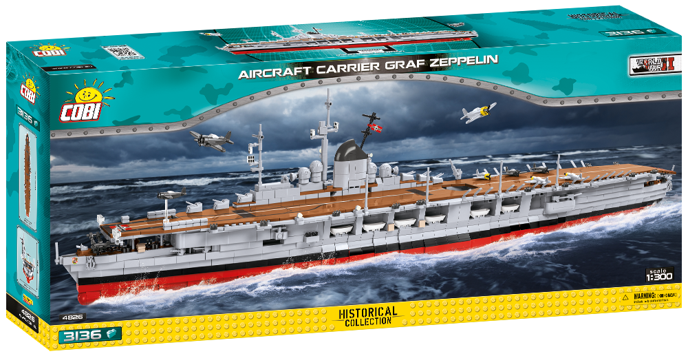 COBI Aircraft Carrier Graf Zeppelin #4826