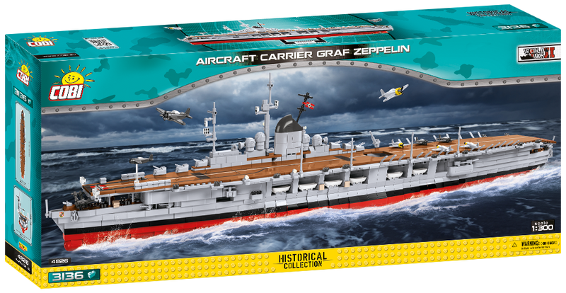 COBI Aircraft Carrier Graf Zeppelin #4826