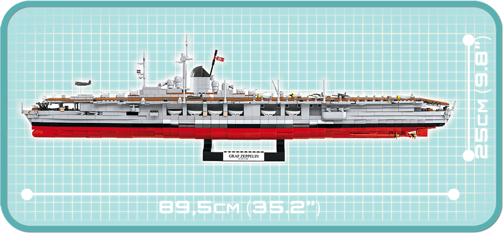 COBI Aircraft Carrier Graf Zeppelin #4826