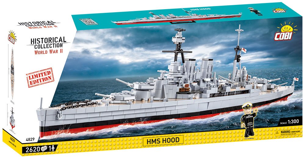 COBI HMS Hood - Limited Edition #4829