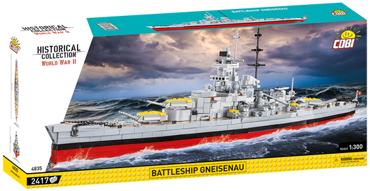 COBI Battleship Gneisenau #4835