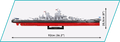 COBI Iowa-Class Battleship (4in1) - Executive Edition #4836