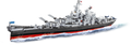 COBI Iowa-Class Battleship (4in1) - Executive Edition #4836