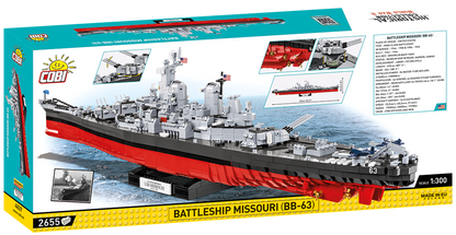 COBI Battleship Missouri (BB-63) #4837