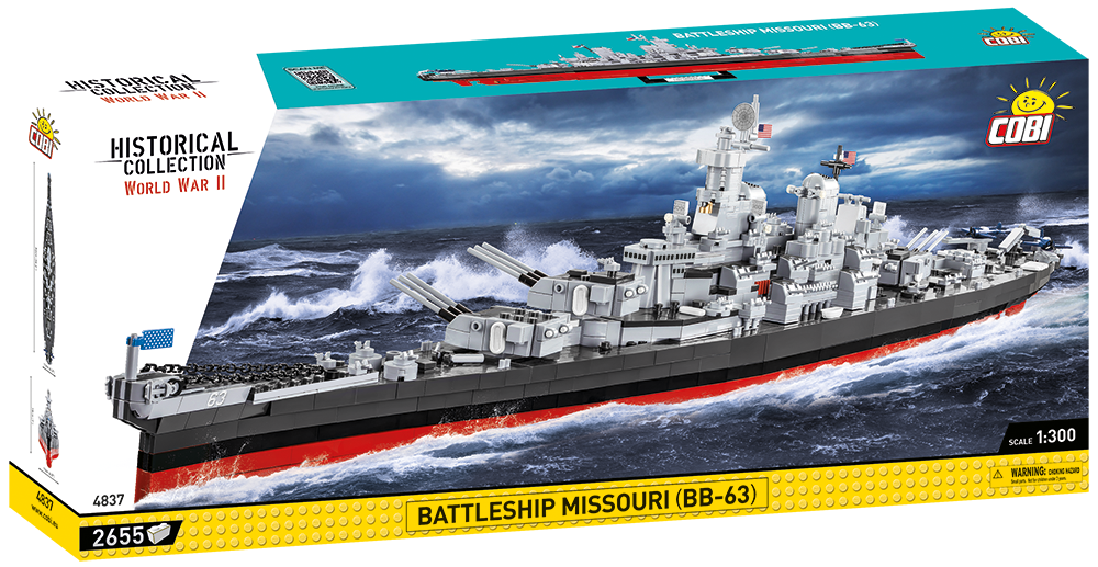 COBI Battleship Missouri (BB-63) #4837