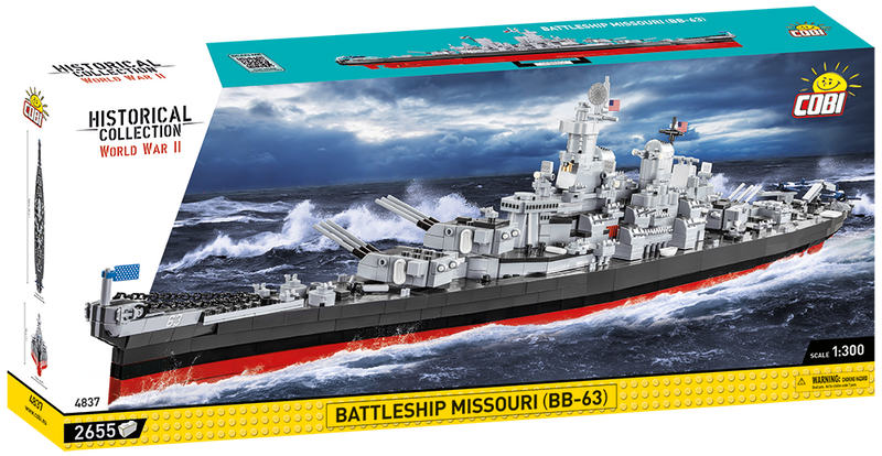 COBI Battleship Missouri (BB-63) #4837