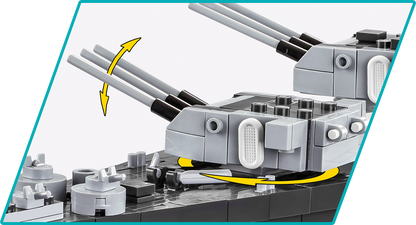COBI Battleship Missouri (BB-63) #4837