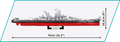 COBI Battleship Missouri (BB-63) #4837