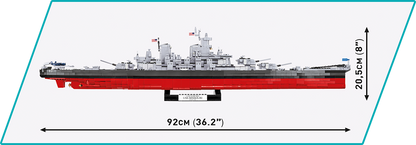 COBI Battleship Missouri (BB-63) #4837