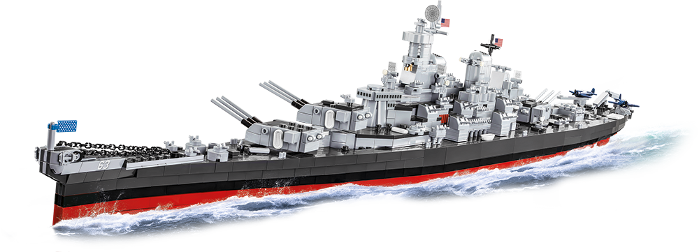 COBI Battleship Missouri (BB-63) #4837