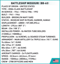 COBI Battleship Missouri (BB-63) #4837