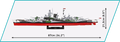 COBI Battleship Tirpitz - Executive Edition #4838