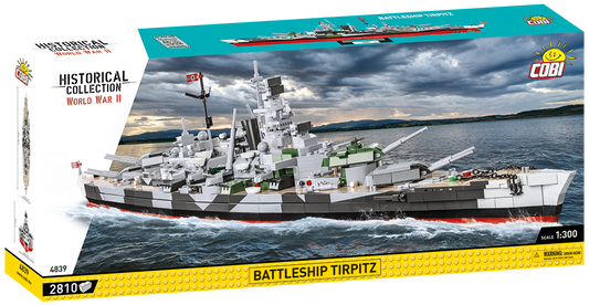 COBI Battleship Tirpitz #4839