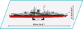 COBI Battleship Tirpitz #4839