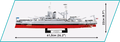 COBI USS Arizona (BB-39) #4843