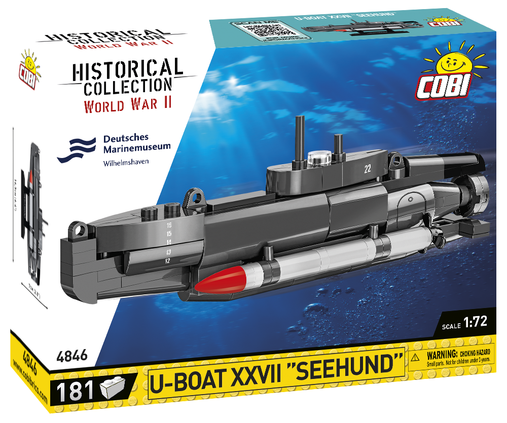 COBI U-Boat XXVII Seehund #4846